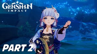 Kamisato Ayakas Story Quest Grus Nivis Chapter Act I Walkthrough Gameplay Part 2 Japanese Dub [upl. by Vil]