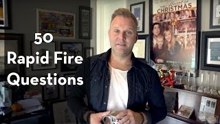 50 Rapid Fire Questions With Matthew West [upl. by Ellard452]