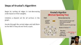 KRUSKALs ALGORITHM [upl. by Orna]