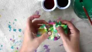 Crumpled Paper Art Project for Kids [upl. by Yemrej]