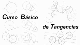 Curso Básico de Tangencias en Dibujo Técnico [upl. by Ayet]