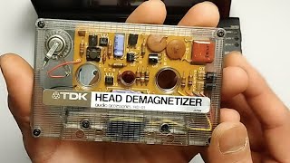 TDK Head demagnetizer cassette [upl. by Delcine]