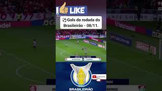 Gols da rodada  Brasileirão noticias brasileirão golsdarodada shorts [upl. by Ferrand238]