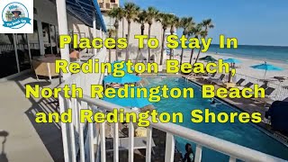 Best Resort Hotels to stay in Redington Beach North Redington Beach and Redington Shores Florida [upl. by Erlond]