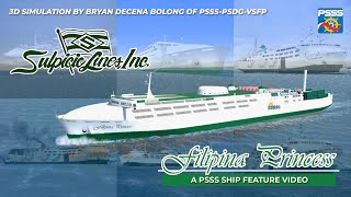 SHIP HISTORY  Sulpicio Lines Incs Speed Queen MV Filipina Princess now PSACCexFerry Akashia [upl. by Ahl535]