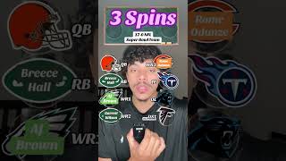 3 Spins 170 NFL Super Bowl Team 🫵🏽😱 nfl football [upl. by Tammany]