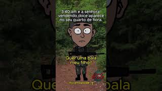 ASSOMBRAÇÃO NO QUARTO DE HORA militar soldado quartel terror velha animation comopode [upl. by Arnon]