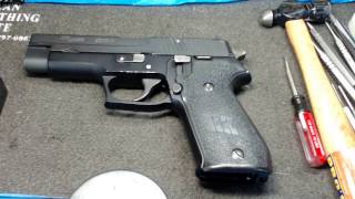 Sig Sauer P220 Complete disassembly and reassembly [upl. by Arihsa]