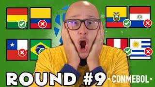 2026 FIFA World Cup Qualifiers  CONMEBOL 9 Predictions [upl. by Enrika]