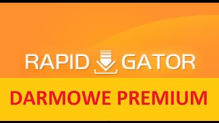 Login i hasło do darmowego konta premium w RAPIDGATORnet  Free premium account rapidgatornet [upl. by Emmit713]