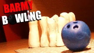 Barmy Bowling Stop motion [upl. by Kalindi]