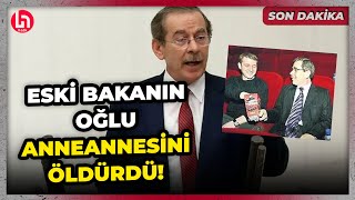 SON DAKİKA Şoke eden cinayet Eski Bakanın oğlu anneannesini öldürdü [upl. by Lavina598]