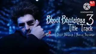 Bhool bhulaiyaa 3   Title Track  Kartik Ariyan  Pitbull Daljeet Neeraj S Tanishk Pri [upl. by Gibe]