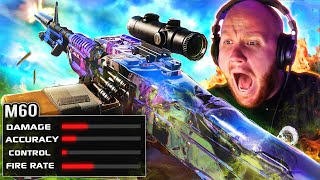 TRYING THE M60 IN WARZONE WORST GUN RAGE Ft Nickmercs CouRageJD amp Cloakzy [upl. by Livvi]