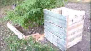 Potato Bin Out of Wood Pallets [upl. by Palocz]