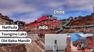 Nathula Pass  Old Baba Mandir  Changu Lake  Ghumne Wala  East Sikkim Vlog  4 [upl. by Ananna]