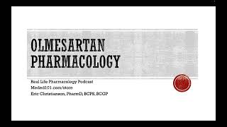 Olmesartan Pharmacology [upl. by Troxell]