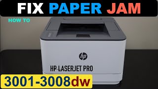 HP LaserJet Printer Paper Jam [upl. by Kati]