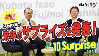 投資家必見！2019年10サプライズ予想を発表！！ [upl. by Onaivlis]