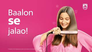 Dreamy smooth hair just got real with Philips straightener​ [upl. by Yhtir446]