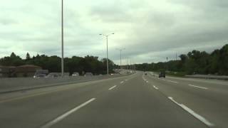 IL I94 I294 SB TriState Tollway from Deerfield Road to OHare [upl. by Bettina]