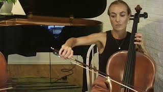 Handel Aria quotLascio Chio Piangaquot from Rinaldo  arranged for Cello Duo [upl. by Airtap82]