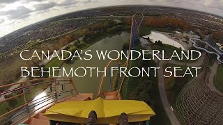 Canadas wonderland Behemoth front seat 2013 [upl. by Jordana]