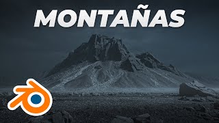 Como crear Montañas en Blender [upl. by Aggie]