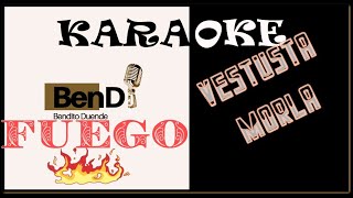 KARAOKE FUEGO VETUSTA MORLA [upl. by Htebzil]