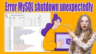 XAMPP Error SQL STATE 2002 HY000  Error MySQL shutdown unexpectedly [upl. by Idner]