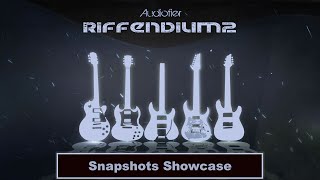 Audiofier RIFFENDIUM 2  Heavy Guitars  Snapshots Showcase [upl. by Atnovart]