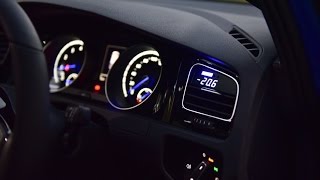 P3 Cars OBD Vent Gauge Install  MK7 Golf R  AutoInstruct [upl. by Dorothee127]