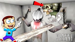 Granny Wood Plank Escape  Granny New update  Shiva and Kanzo Gameplay [upl. by Ylen275]