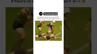 This is just insane 😂rugby bigbull worldcup worldrugby hit sports bull hard superhard [upl. by Jarid]