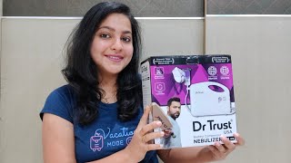 Dr Trust Bestest Compressor Nebulizer Machine Unboxing amp Review  Best Nebulizer for Kids ampAdults [upl. by Pietje]