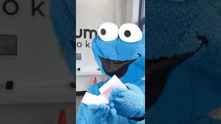 Cookie Monster Tries Crumbl Cookies [upl. by Rasure849]