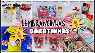 Lembrancinhas de Festa ECONÔMICAS E BARATINHAS [upl. by Nerrol642]