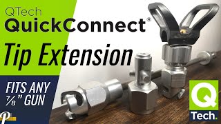 Airless Spray Gun Extensions  QTech QuickConnect [upl. by Eisnyl304]