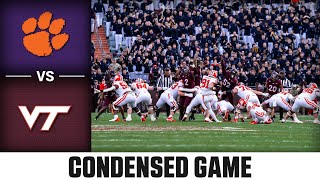 Clemson vs Virginia Tech Condensed Game  2024 ACC Football [upl. by Anhavas216]