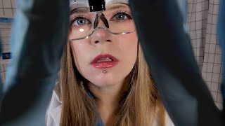 ASMR Dermatologist Face Exam  Extractions Botox Injections Face Mask [upl. by Anoi]