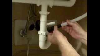 How To Install Dishwasher Plumbing  Replacing a Dishwasher [upl. by Quinta81]