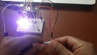 Leds con 2 potenciometros Arduino [upl. by Lipson]