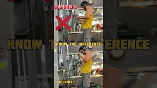 Correct form of bicep cable curl workout gym fitness motivation biceps workout [upl. by Brandwein]