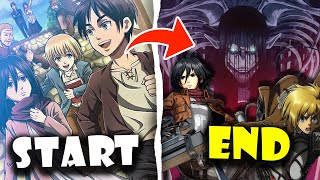 Quick Recap Of Attack On Titan Complete Series Summary In 10 Minutes  Recapped Toon [upl. by Pascia]