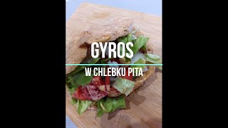 Gyros z kurczaka w chlebku pita [upl. by Aisatal11]