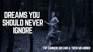 Top Common Dream Meanings You Should NEVER Ignore  Gracely Inspired [upl. by Klemm]