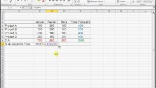 EXCEL  Cellule référence [upl. by Orth]