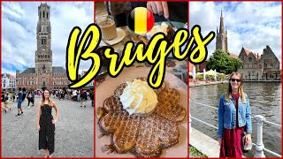 2 Days in BRUGES Belgium 🇧🇪 Things to Do BEST Chocolate Walking Tour Travel Guide Vlog Top Tips [upl. by Leizar]