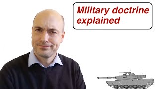 What is military doctrine [upl. by Anyel]