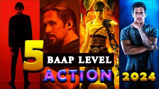 Top 5 Best Action Movies Of 2024  HINDI DUBBED [upl. by Acinorehs]